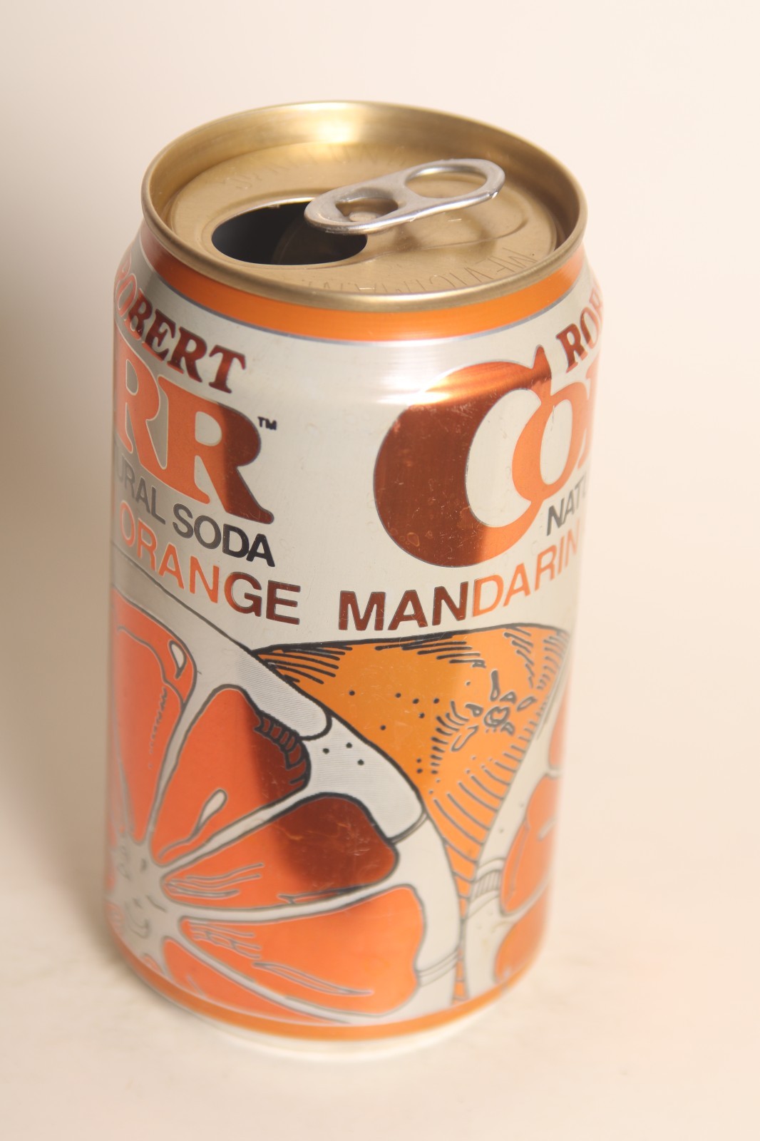 Robert Corr Orange soda can