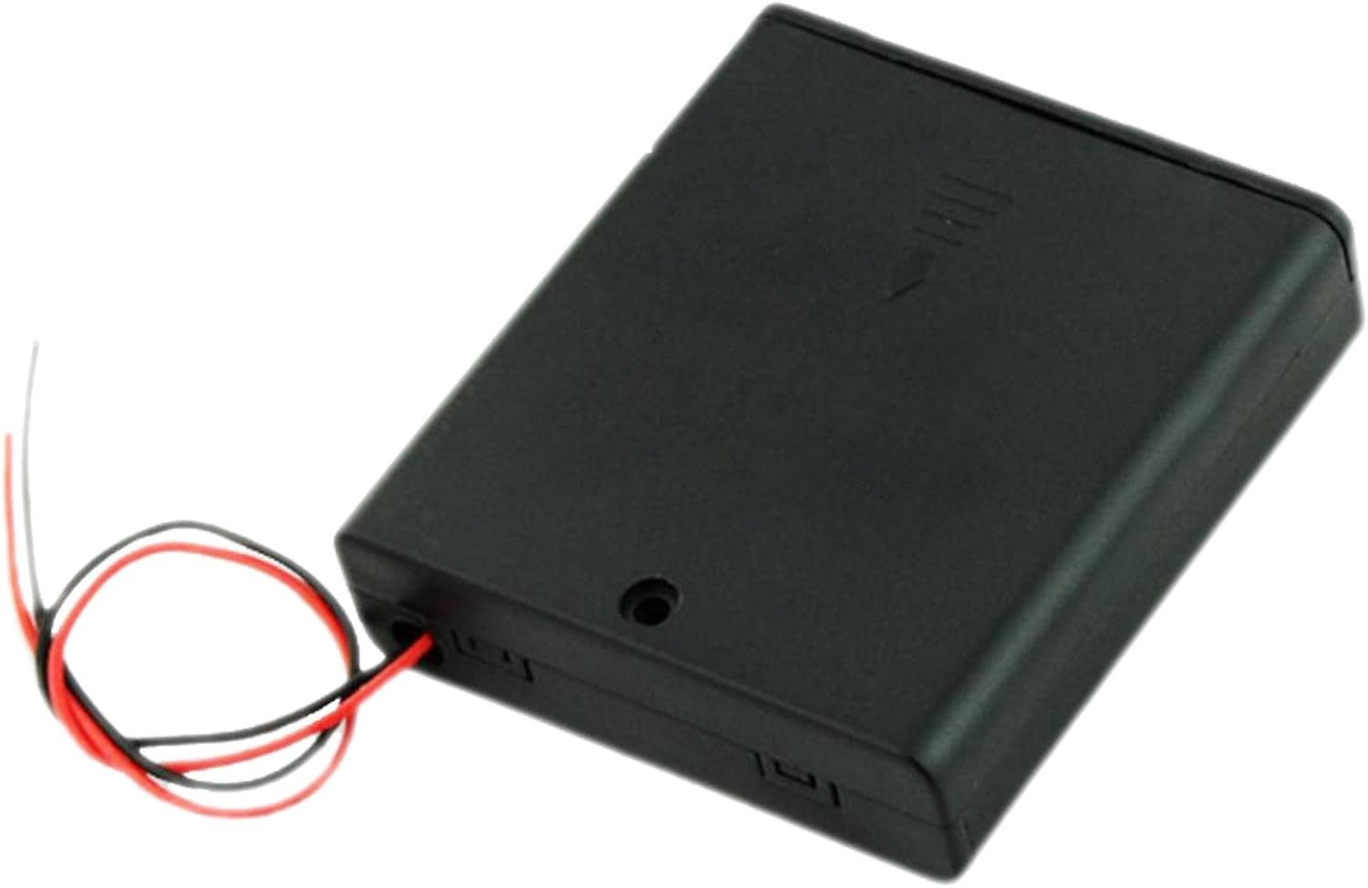 Durable 4 x AA Battery Case Holder with On/Off Switch - 2 Pieces Included