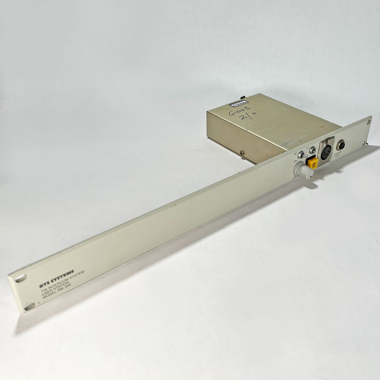 RTS RM-300 Rackmount 2-Channel Intercom User Station