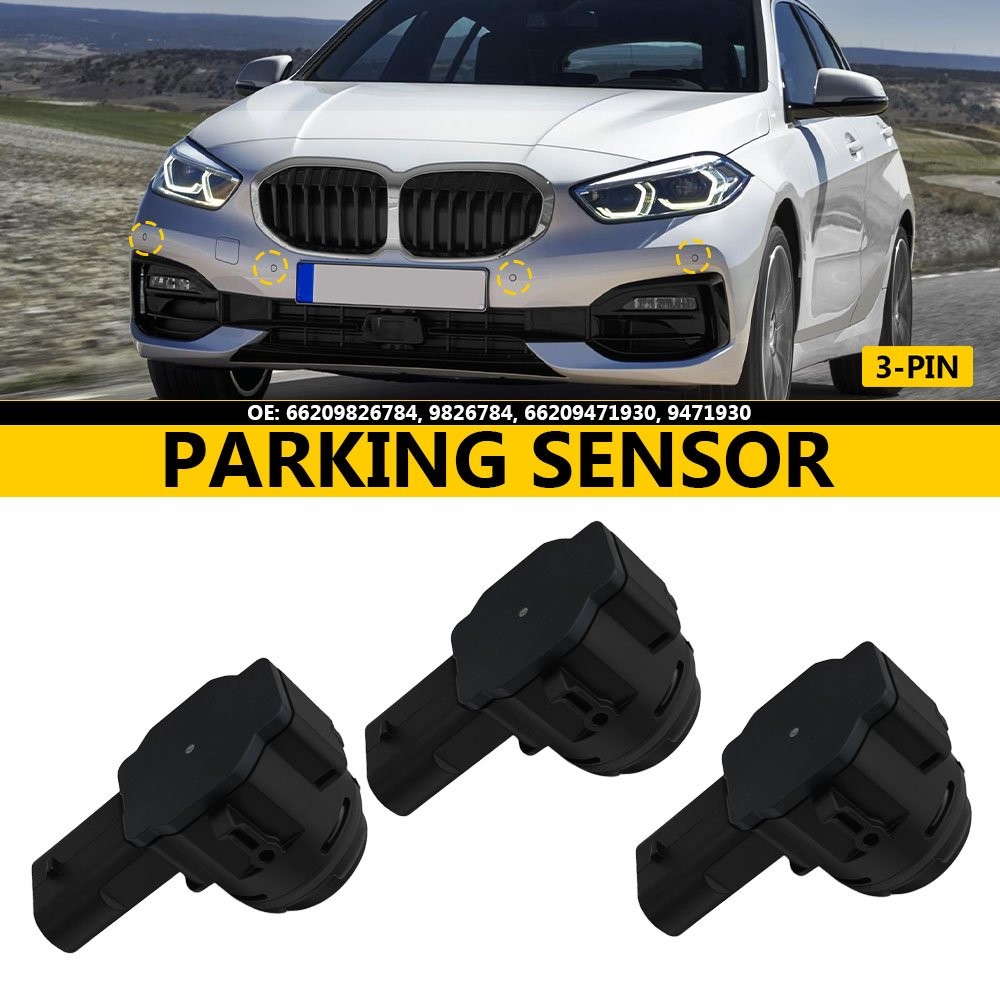 Fit BMW F40 G20 G30 G11 G29 G80 G82 3x PDC Parking Sensor 9826784 US Stock NEW