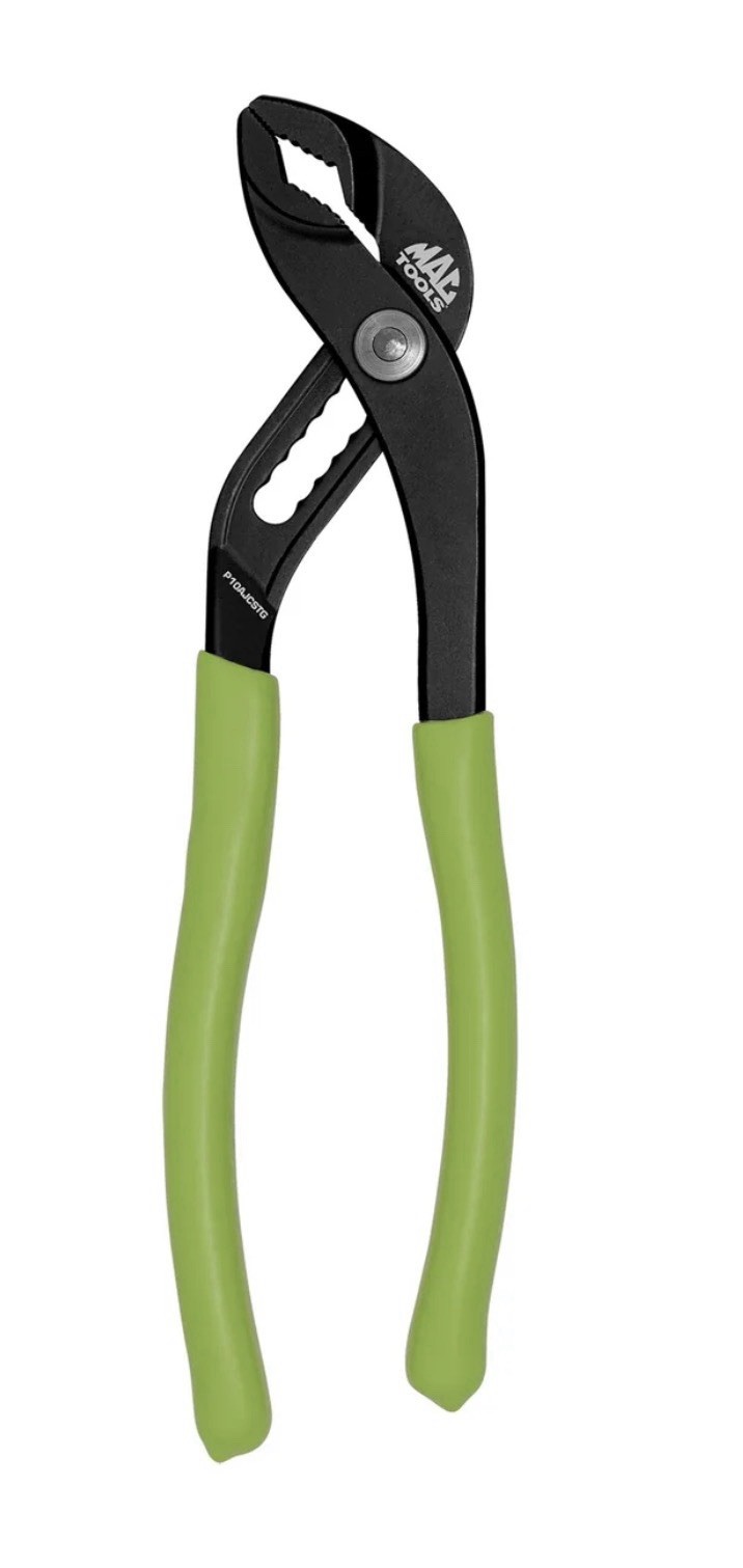 Mac Tools P10ajcstg Hi Vis 10inch Adjustable Slip Joint Pliers