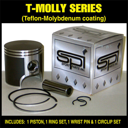 SPI 09-714 |  Piston Kit With Rings Teflon Coated Standard Sized