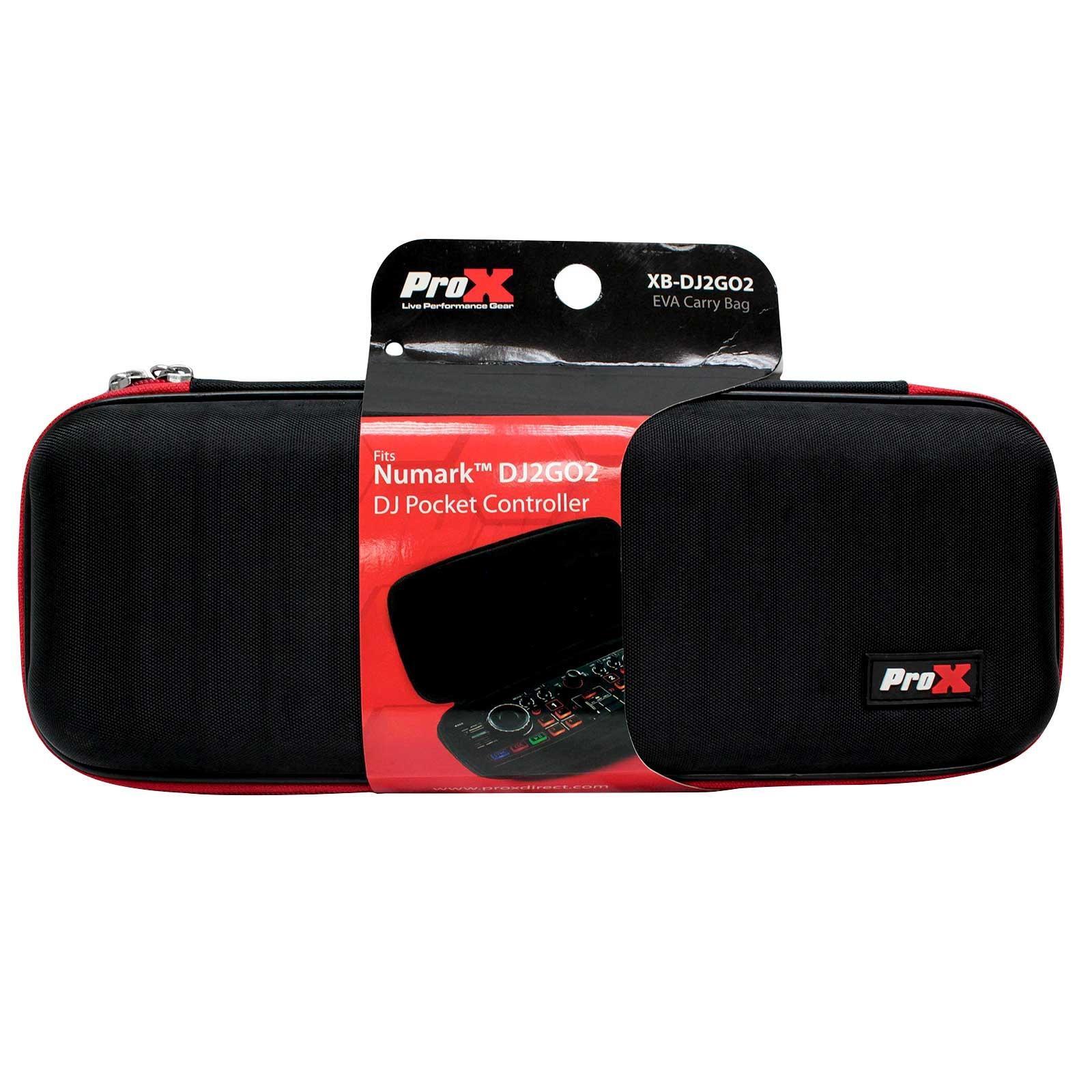 ProX XB-DJ2GO2 Nano DJ Controller Case/Bag Fits Numark DJ2GO2 Touch