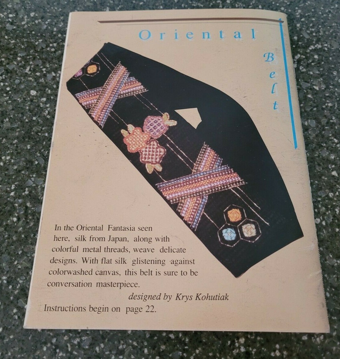 Needlepoint News July / August 1987