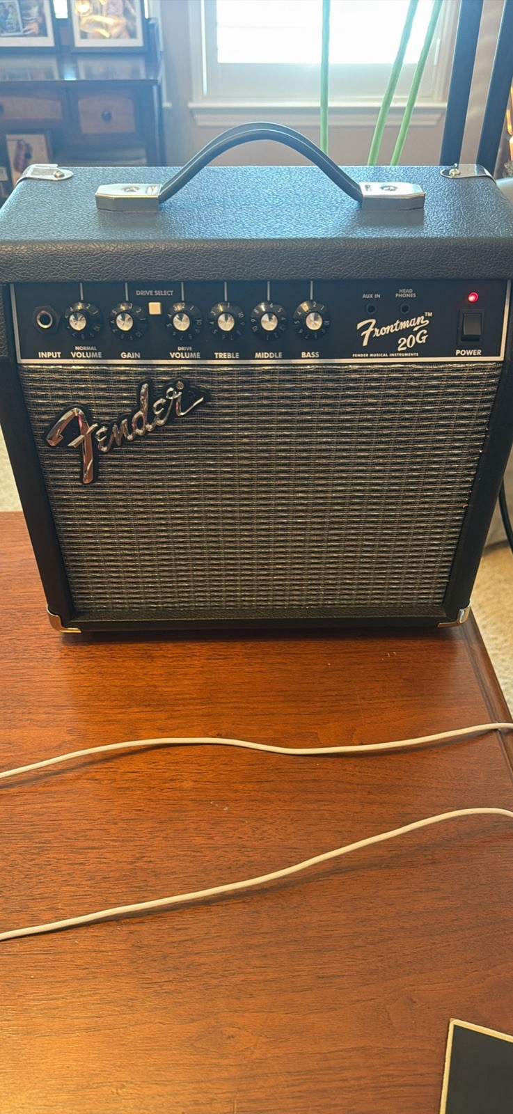 Fender Frontman 20G Solid State Combo 20W Electric Guitar Amplifier