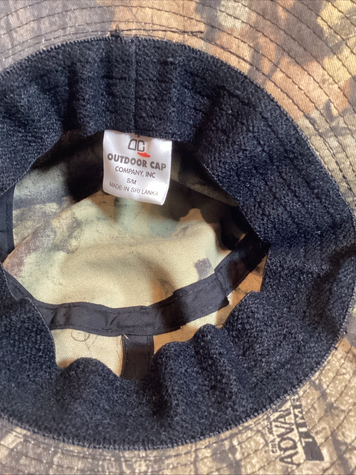 OC Outdoor Cap Advantage Timber Camouflage Bucket Boonie Hat Hunting Fish S/M