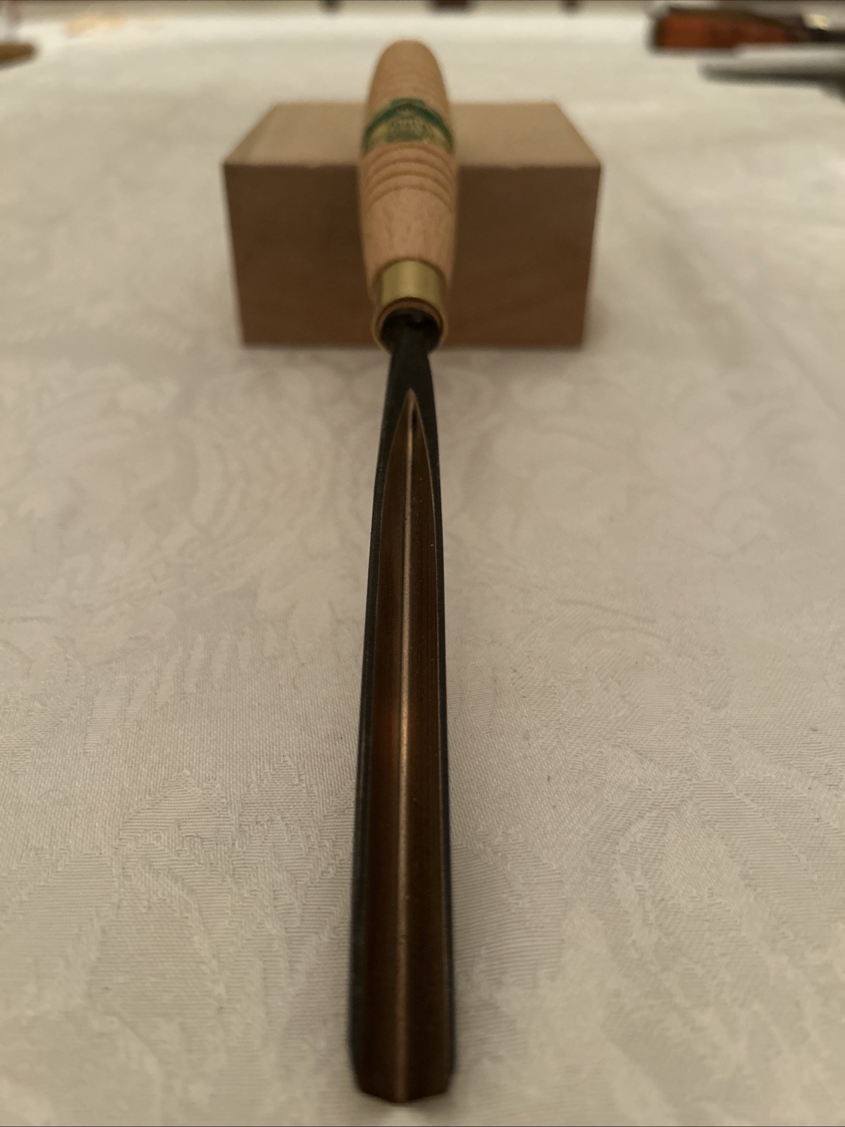 Henry Taylor  V Tool # 12 / 12mm Carving Gouge Excellent Condition Sharp