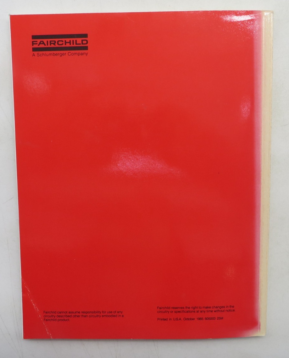Fairchild Advanced CMOS Technology Logic Data Book 1985 vintage computer book