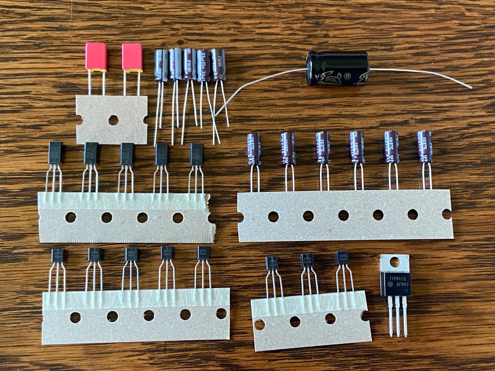 Technics SL-120 Mk 1 Speed Repair Kit Capacitors Turntable Rebuild Recap Set