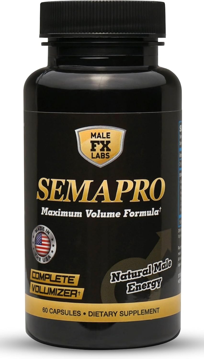 Male Semen Volumizer Energy Formula 60 Caps