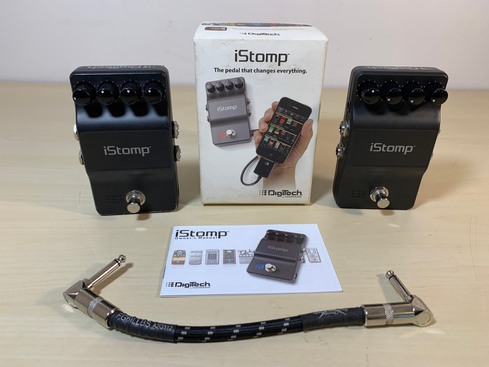 (set of 2) DigiTech iSTOMP STOMPBOX Multi-Effects Guitar Effect Pedals