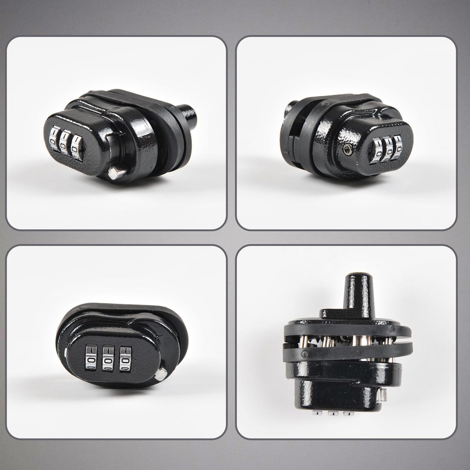Gun Trigger Lock Set 3 PCS Combination Guard for Black