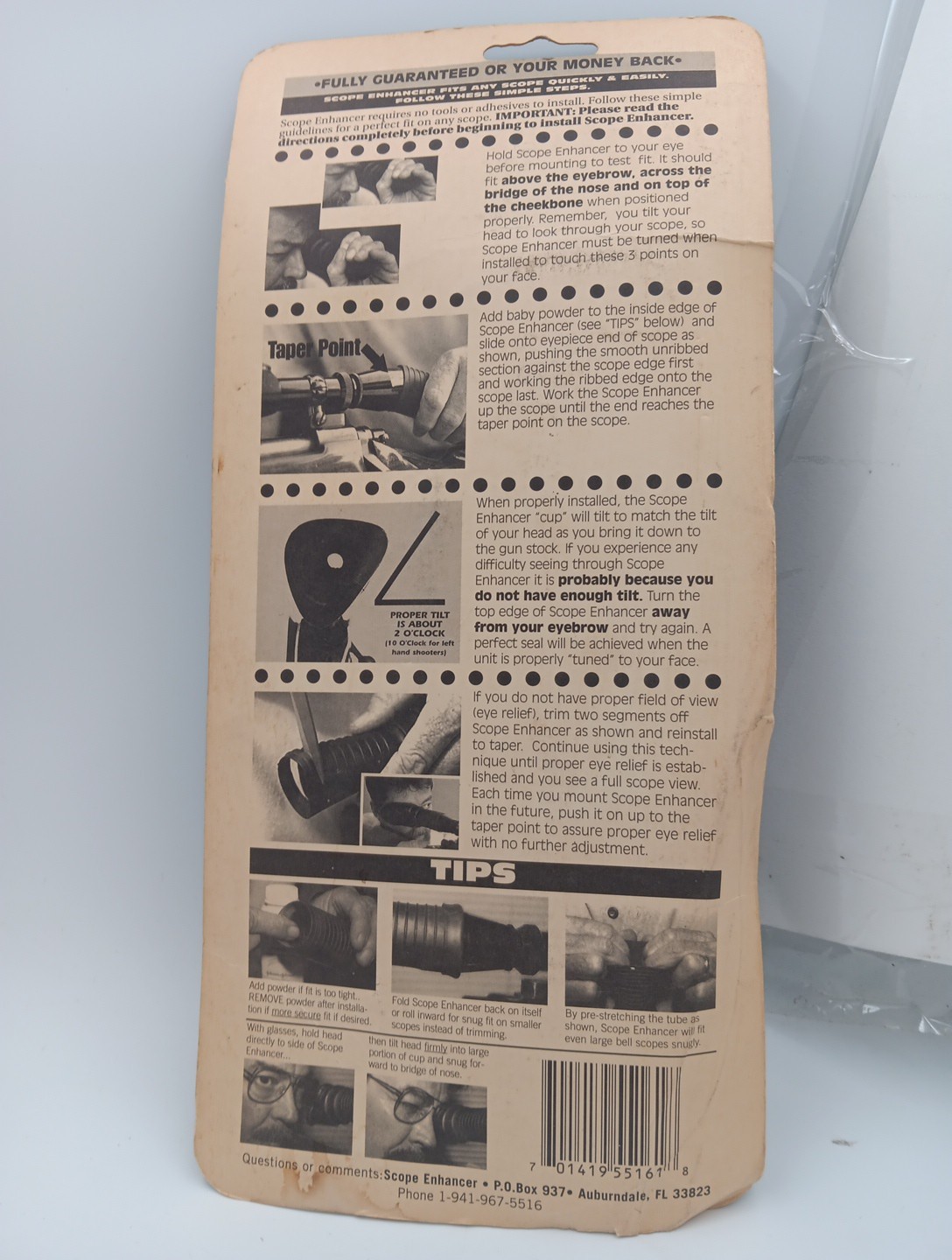 VTG The Original Scope Enhancer - Increase visibility under low light USA Made