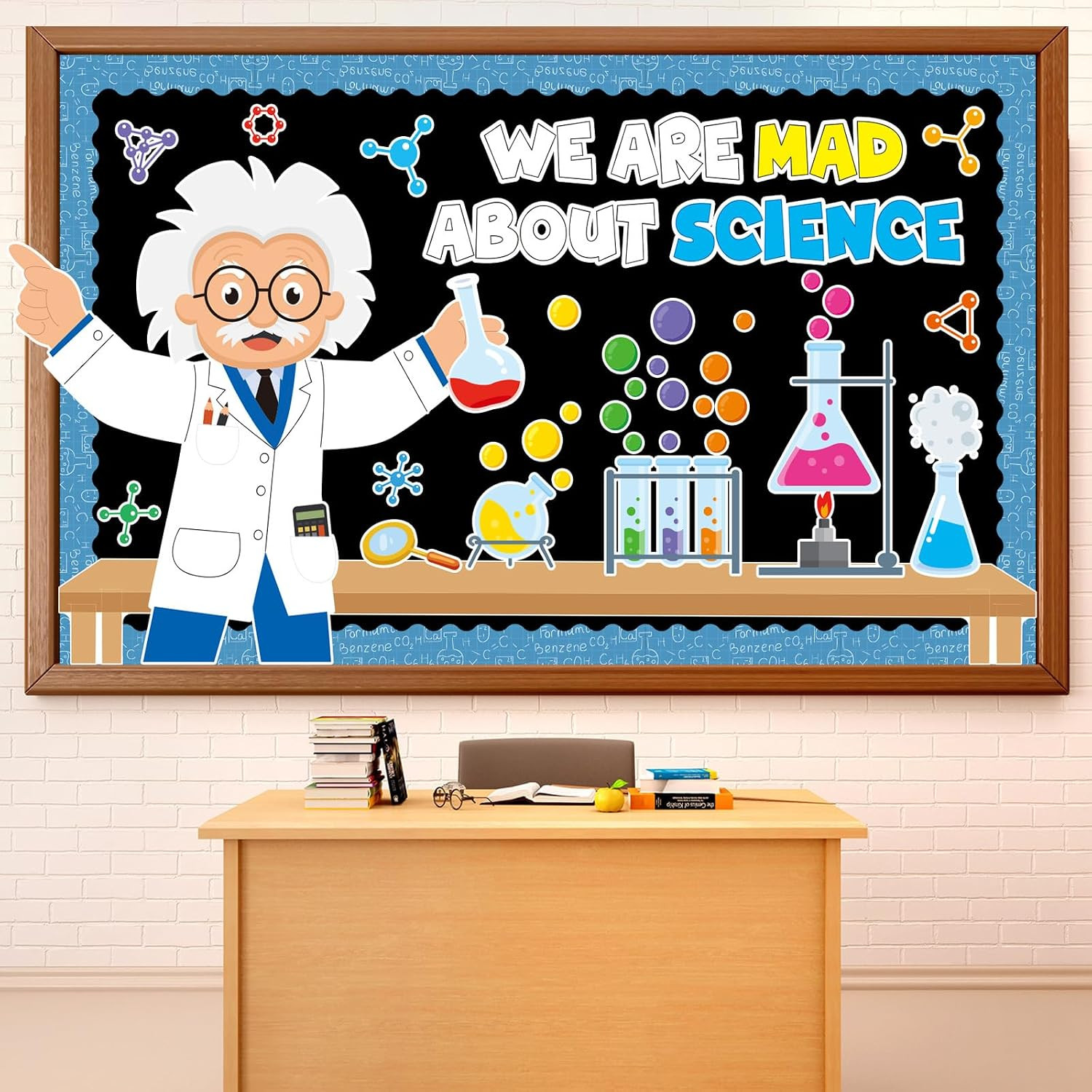 Science Bulletin Board Set Scientific Classroom Bulletin Board Decorations Mad