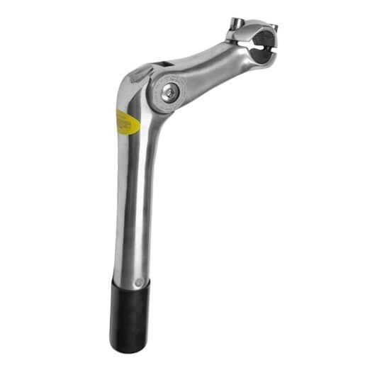 Silver Bike Quill Stem,Adjustable 22.2/25.4mm 22.2*180*25.4*110 mm silver