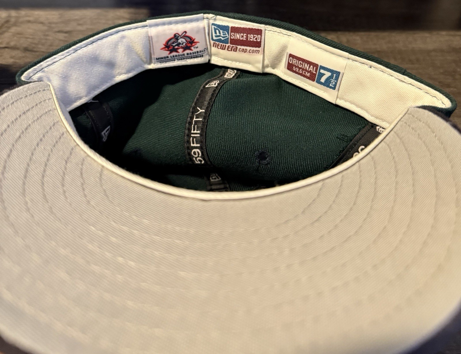 2005 New Orleans Zephyrs Nutria 59Fifty Hat 7 1/2 MiLB MUSA Rare