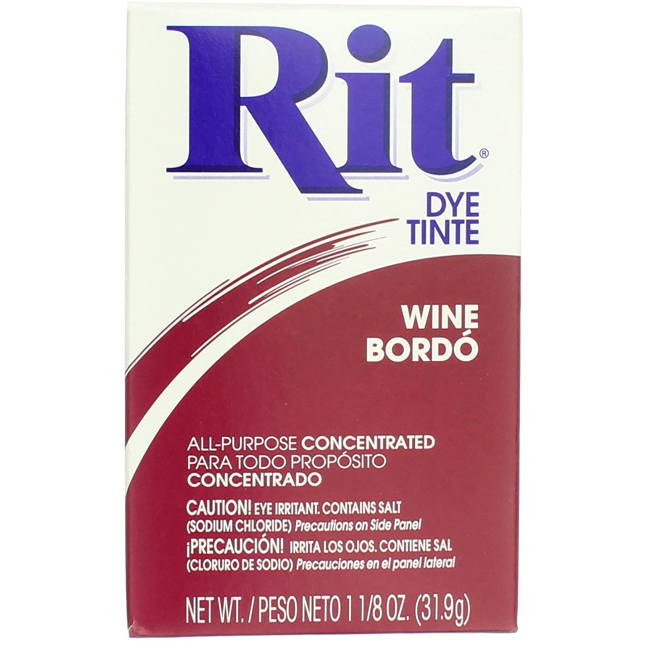 3 Pack Rit All-Purpose Powder Dye, Wine, 1.125 oz
