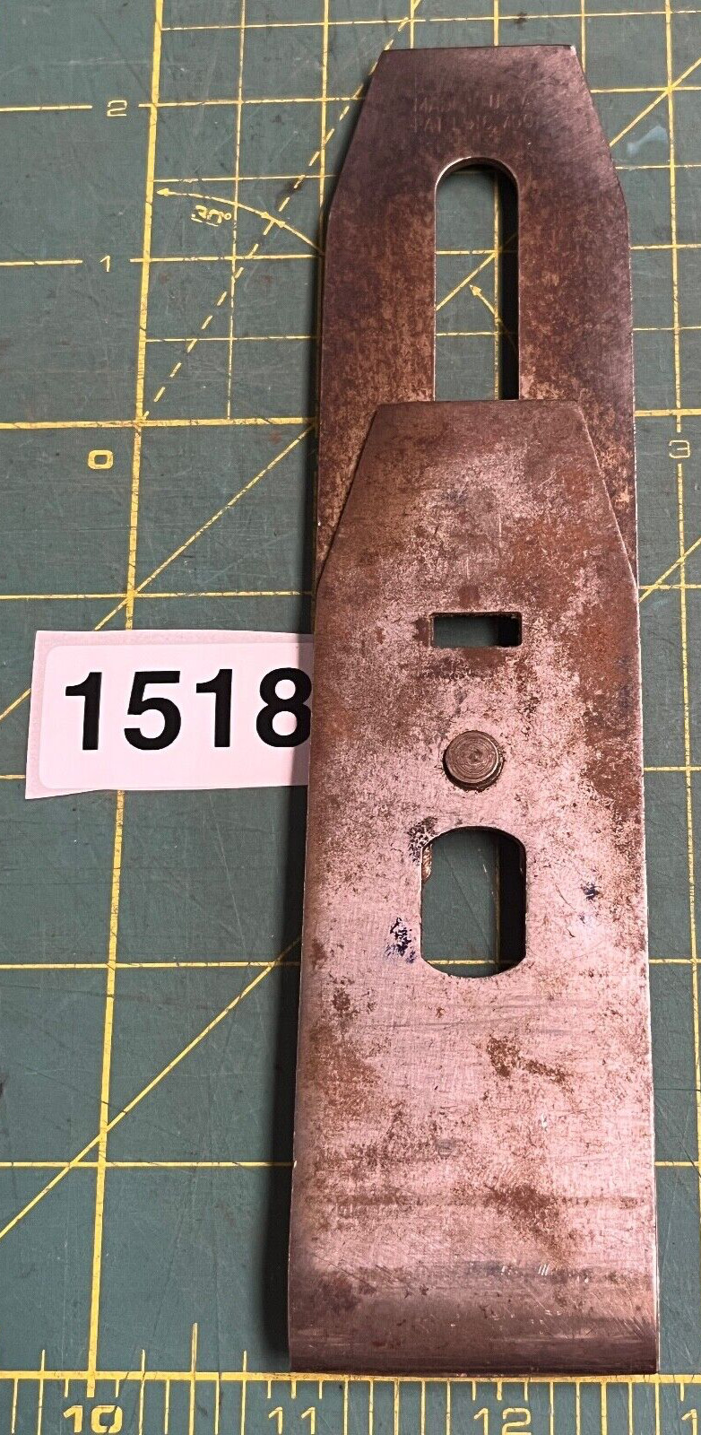 Rectangle Logo Stanley Plane Blade Iron: Stanley # 3 603 5 1/4 ( 1.75 wide (1518