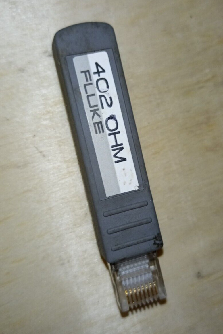 Fluke Networks 402 Ohm RJ45 Adapter