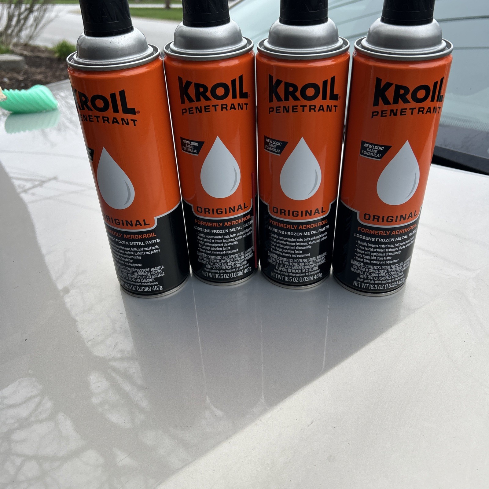 Kroil Original Penetrating Oil (Aerosol Spray-16.5oz Can-Case of 4) | Penetra...