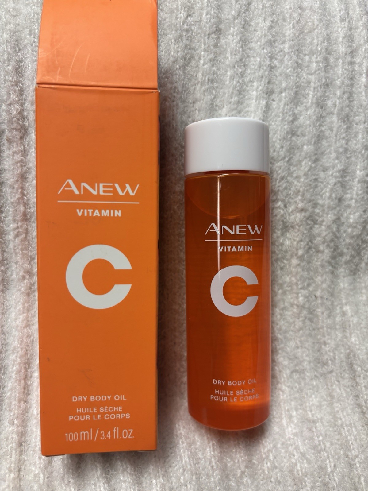 Avon Anew Vitamin C Dry Body Oil 3.4 fl. oz