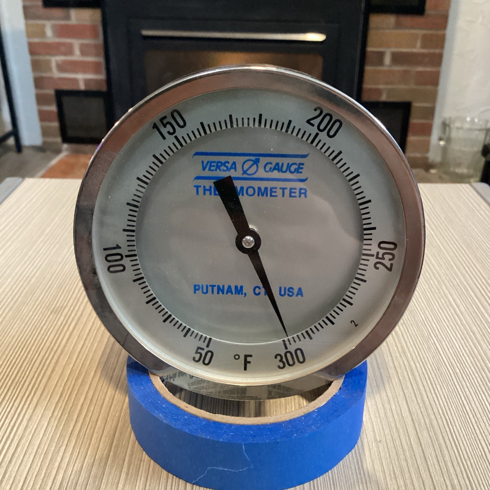 Versa Gauge Thermometer #3A04DL, NOS