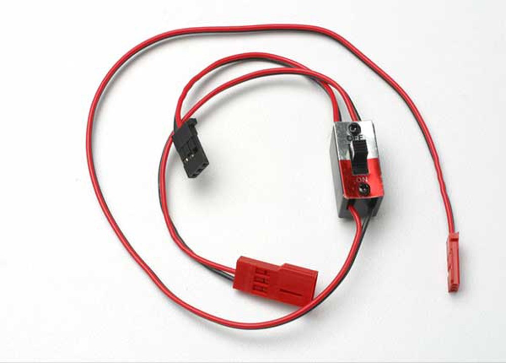 Traxxas 3034 - RX Power Pack Wiring Harness, On / Off Switch, Nitro