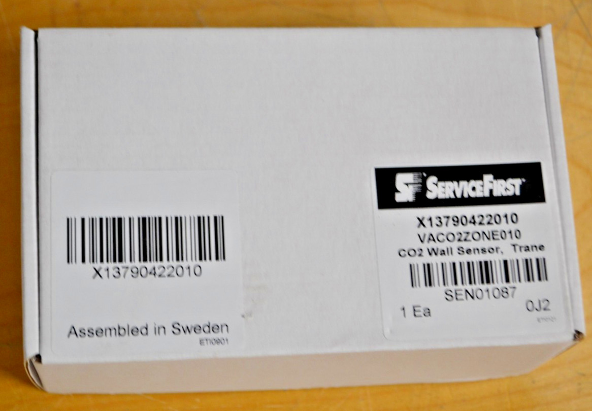 Trane ServiceFirst CO2 Wall Sensor ~ SEN01087 ~ X13790422010 ~ VACO2ZONE010