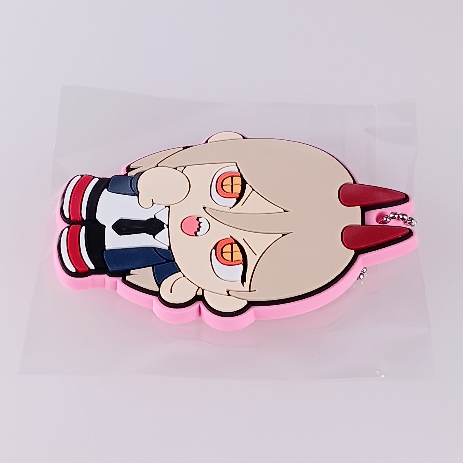 Power Chainsaw Man Flat Rubber Mascot From Japan