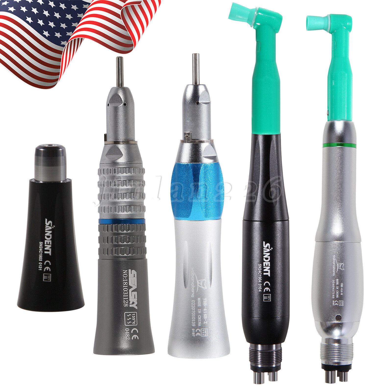 Dental Hygiene Prophy Handpiece Nose cone 1:1 4:1 Low Speed Straight E type NSK