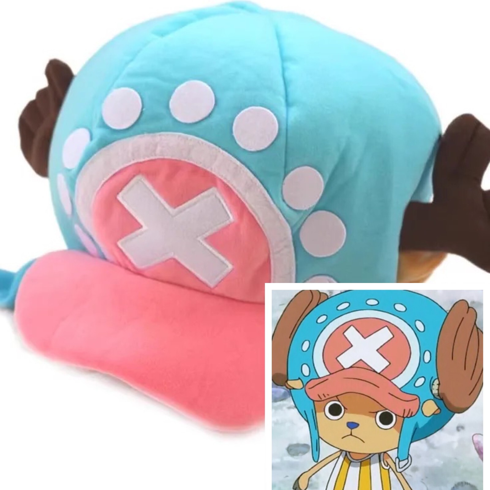 Tony Chopper One Piece Inspired Hat Plush Costplay Special - USA Shipper
