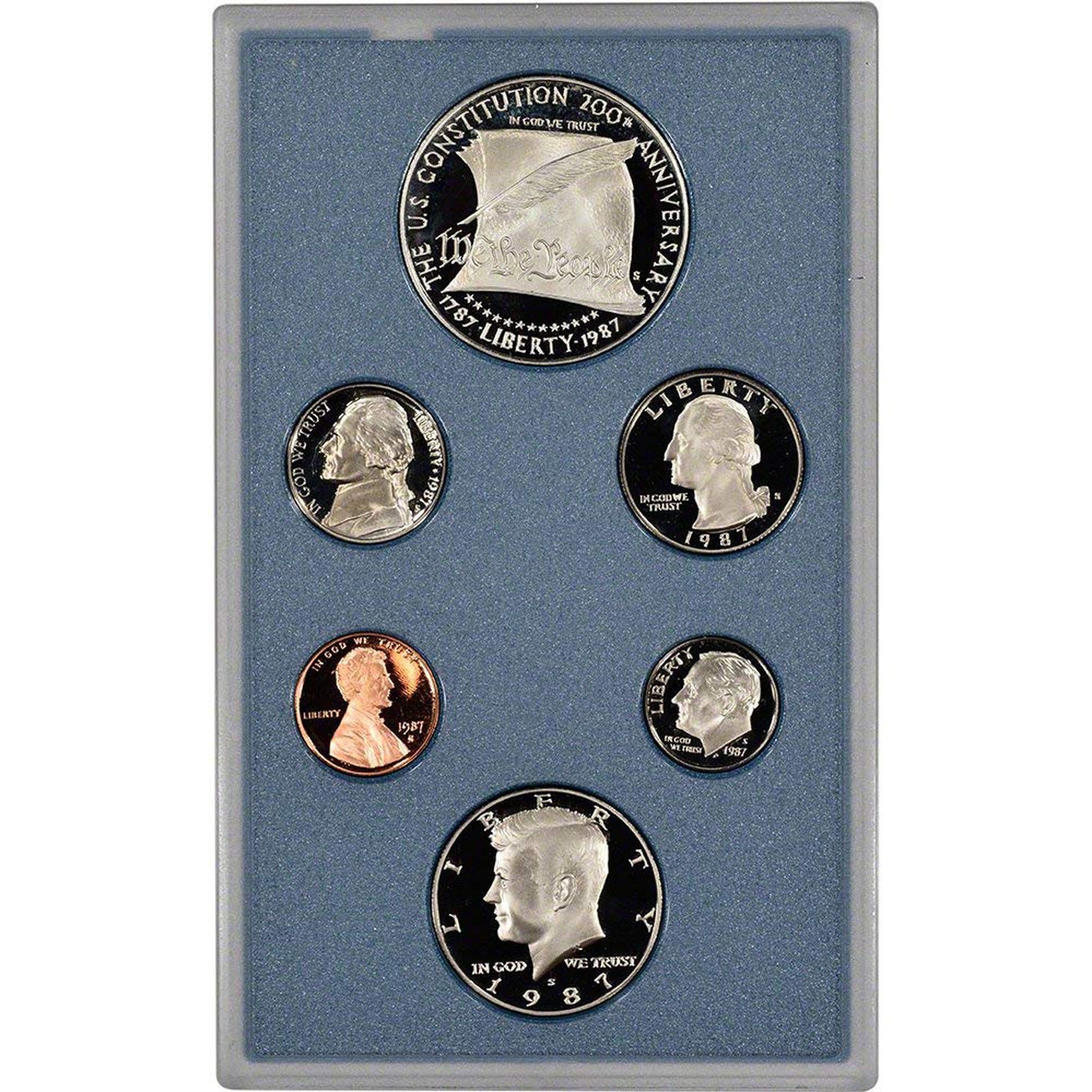 1987 Prestige US Mint Silver Proof set (OGP)