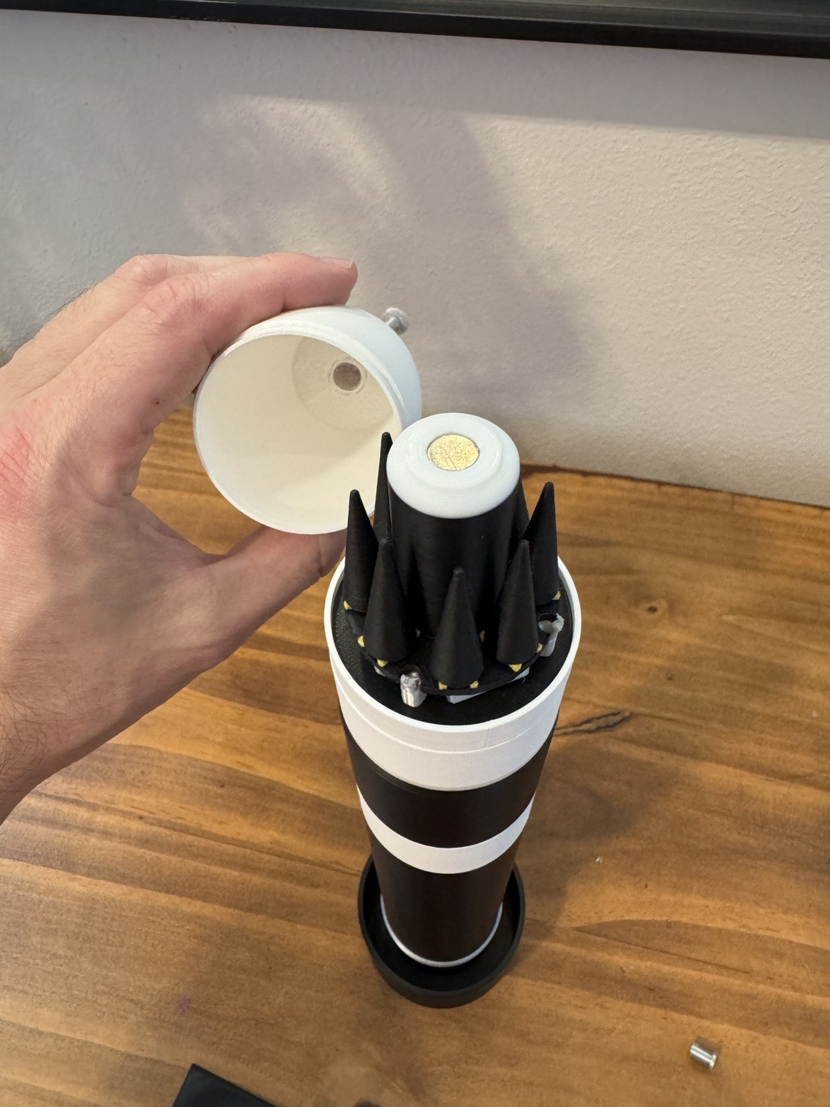Trident II D5 SLBM Desk Model Display Piece, 3D Printed and Magnetically Coupled