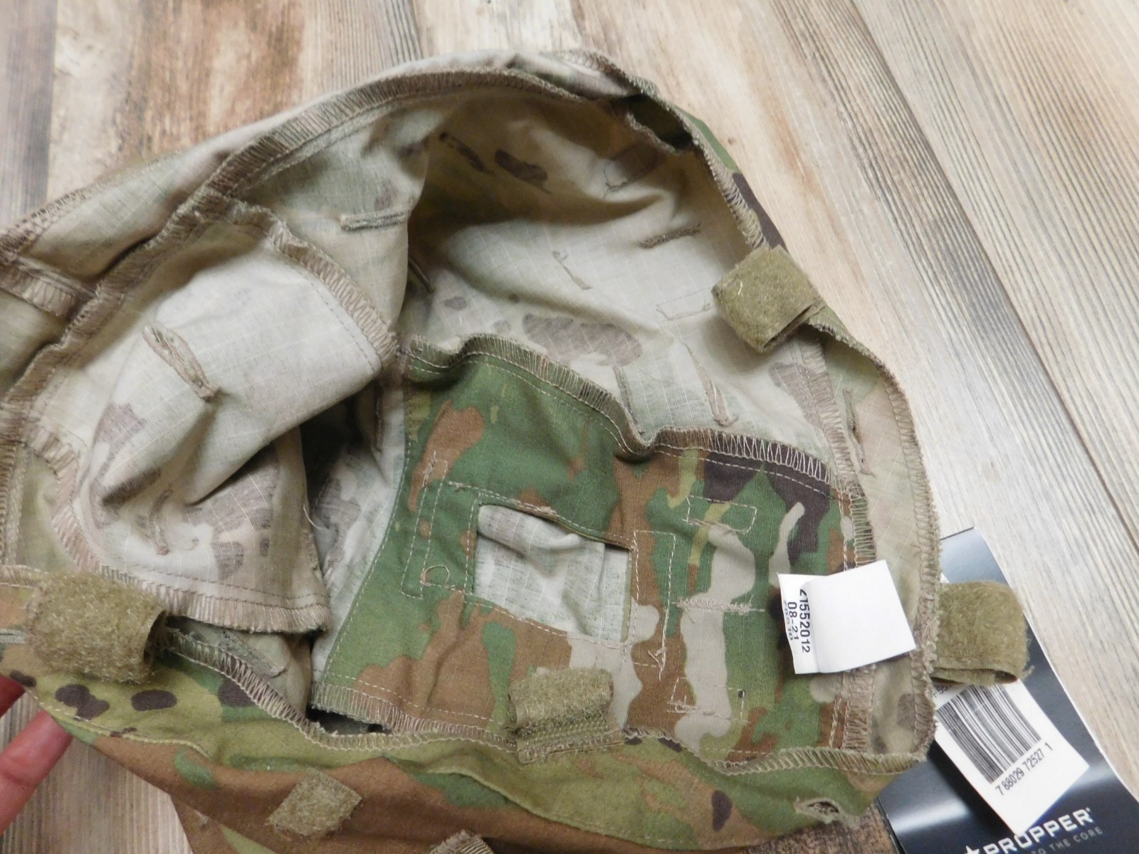 USGI PROPPER OCP COMBAT HELMET COVER SIZE SMALL / MEDIUM NEW