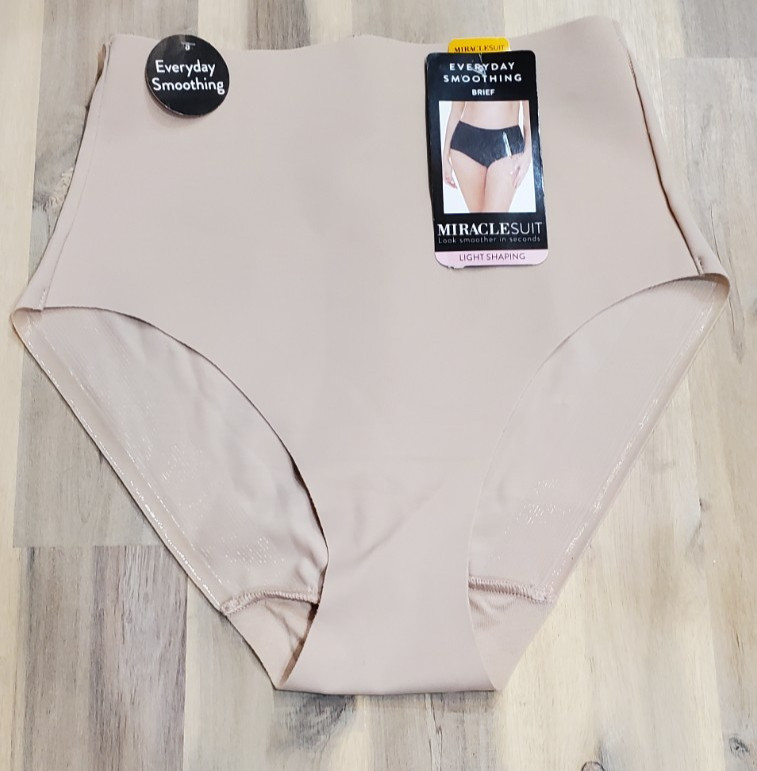 Miraclesuit Women's Light Shaping Waistline Brief  2534P Beige Size Small or Lar
