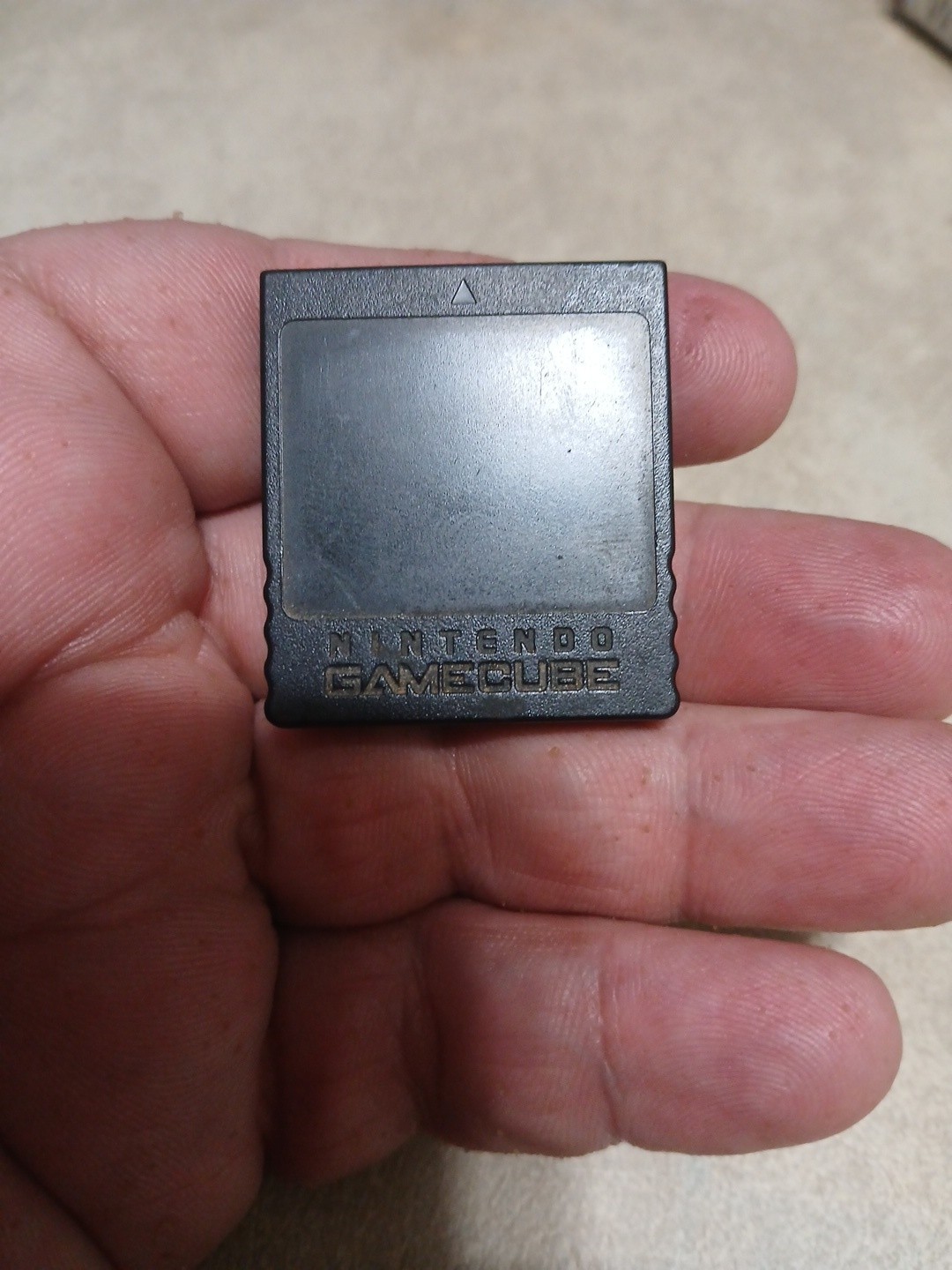Nintendo GameCube Black Memory Card 251 Blocks (DOL-014) Genuine OEM, Used