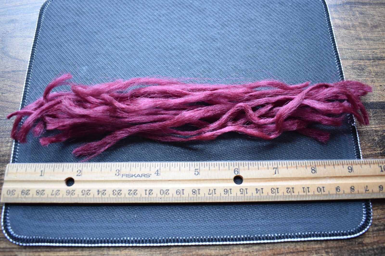 15 BURGUNDY Polypropylene Polypro Poly Yarn / Parachute Posts Fly Tying