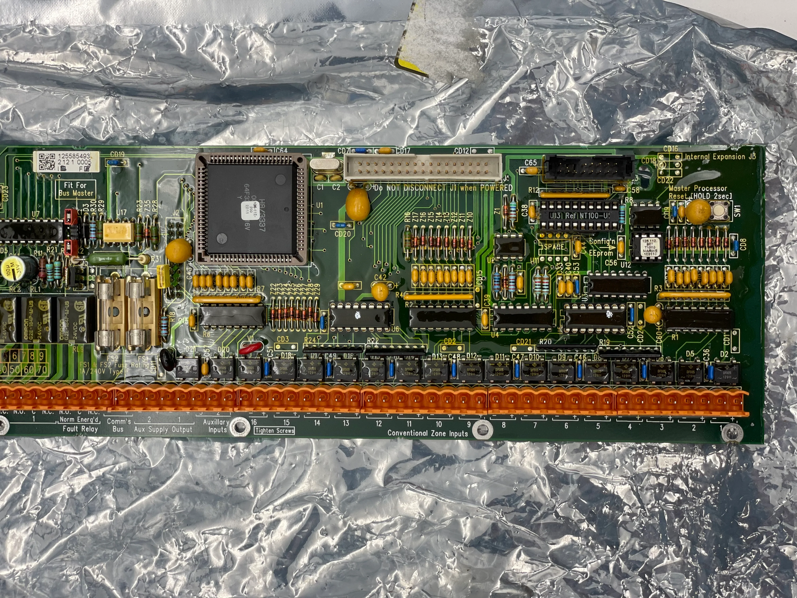 TEPG ASSY 125-585/493 ISS.2 PCB for Schindler Elevator (No Box)
