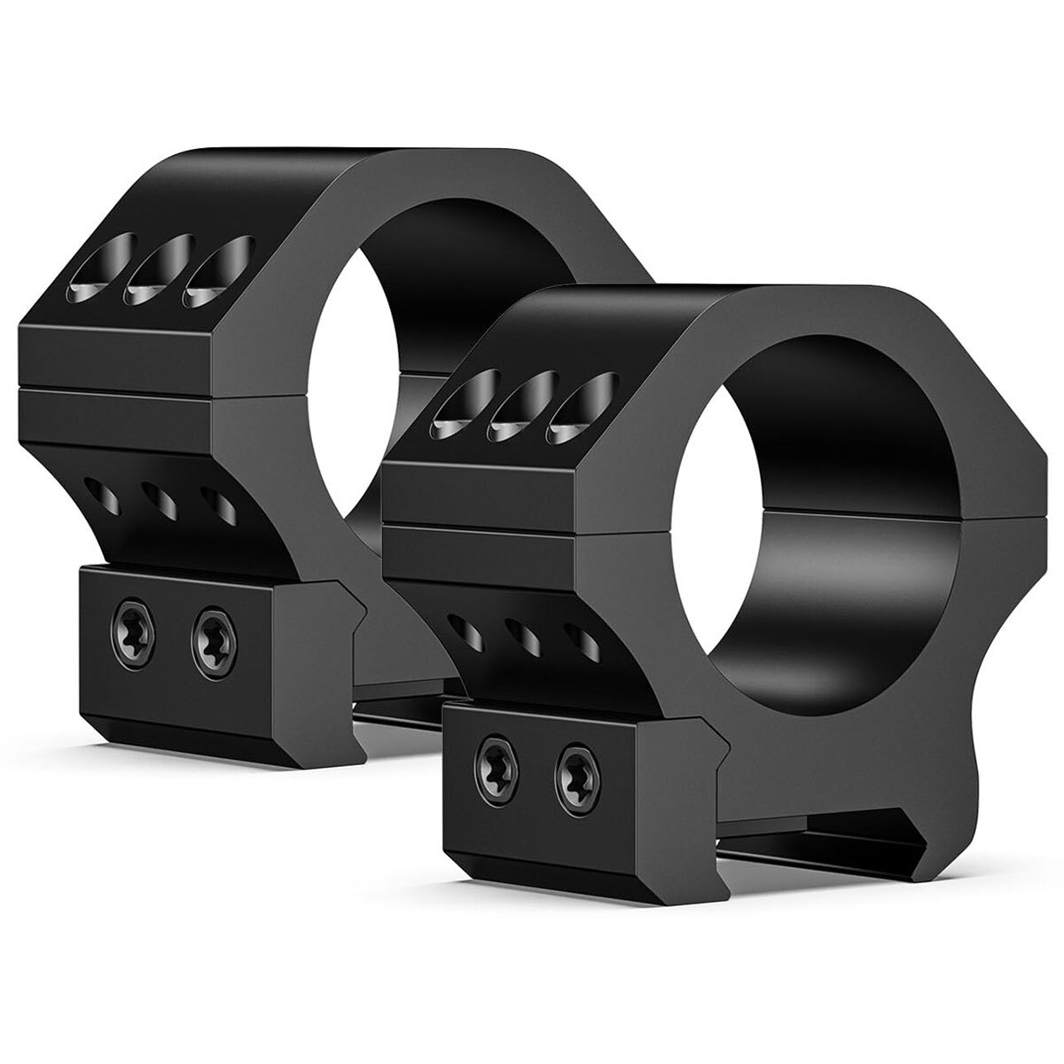 2-Pieces 30mm Scope Rings Medium Profile Scope Mount For Picatinny Rail Mount US