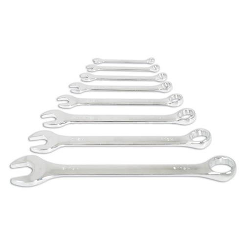 Laser Tools Whitworth Combination Spanner Set 1/8" - 9/16" 8pc 4446