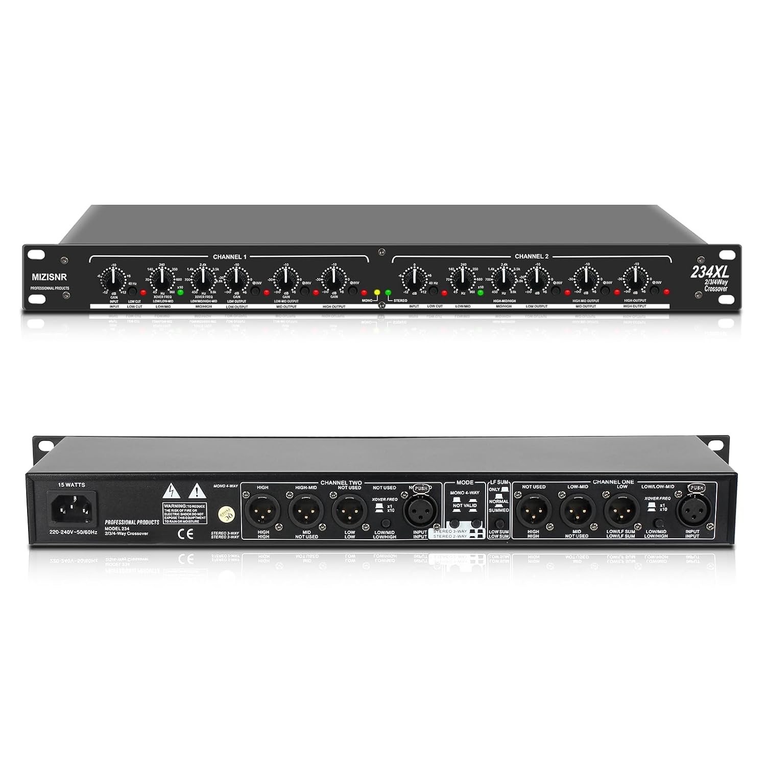 Professional Audio Sound Processor with Subwoofer Support$/`