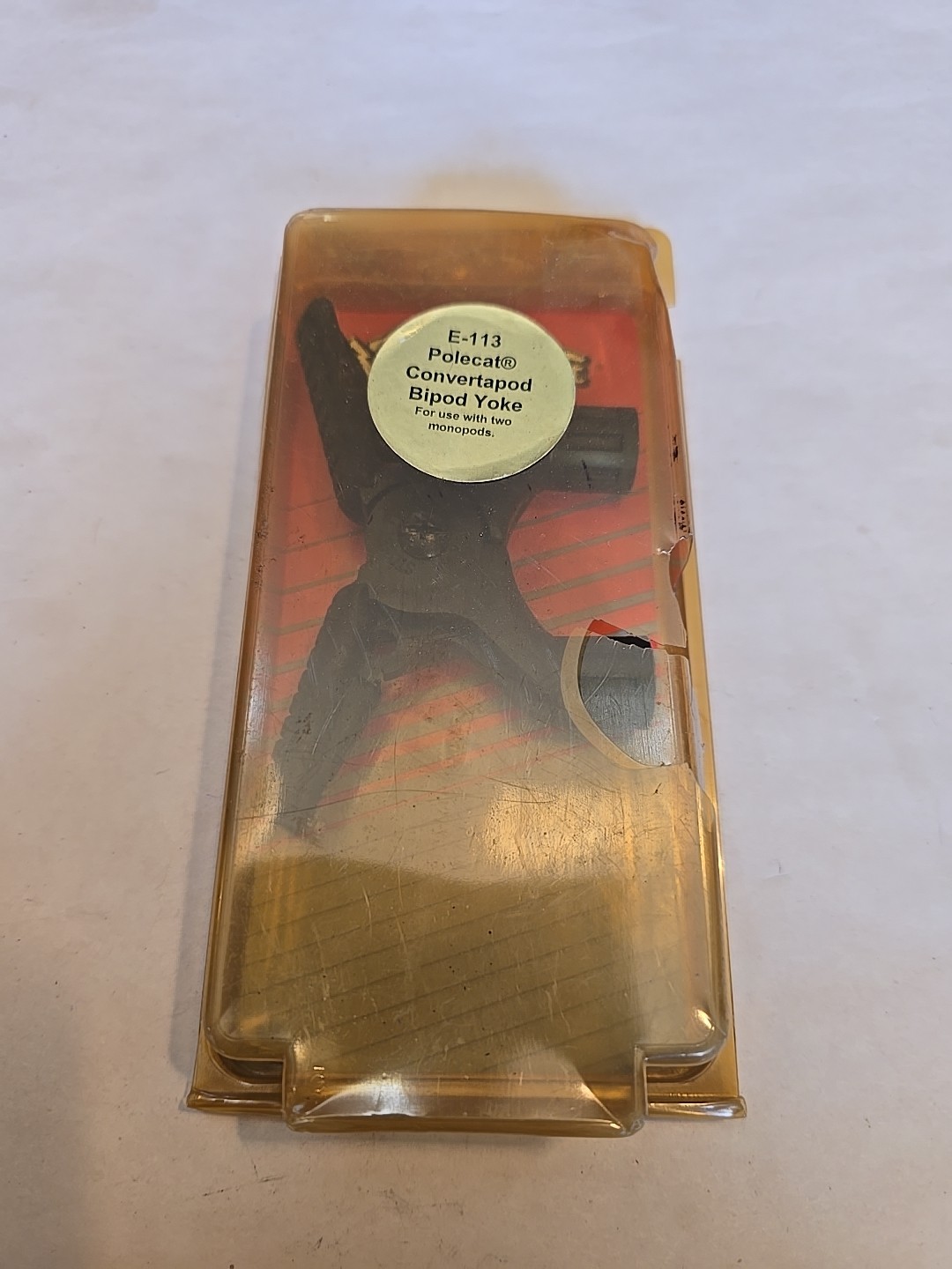E-113 Polecat Convertapod Bipod Yoke Accessories For Use W/ Two Monopads