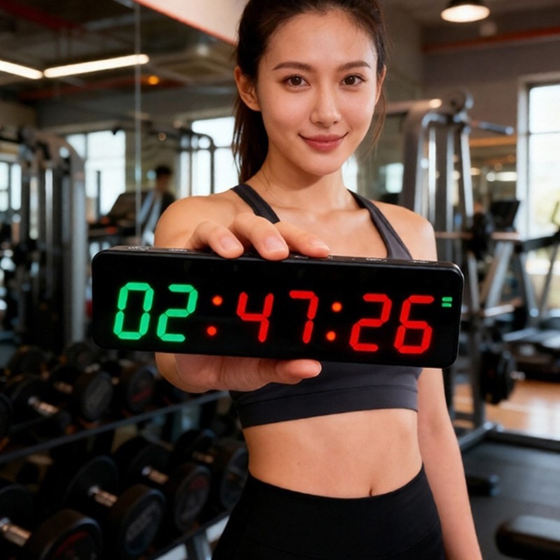 Portable Exercise Timer For Interval Workouts And Daily Use