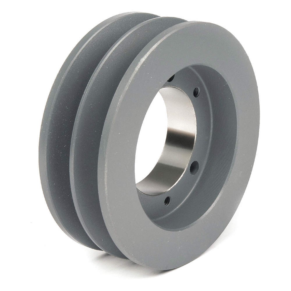 GRAINGER APPROVED 5V442 V-Belt Pulley,Detachable,2Groove,4.4"OD 10Y277