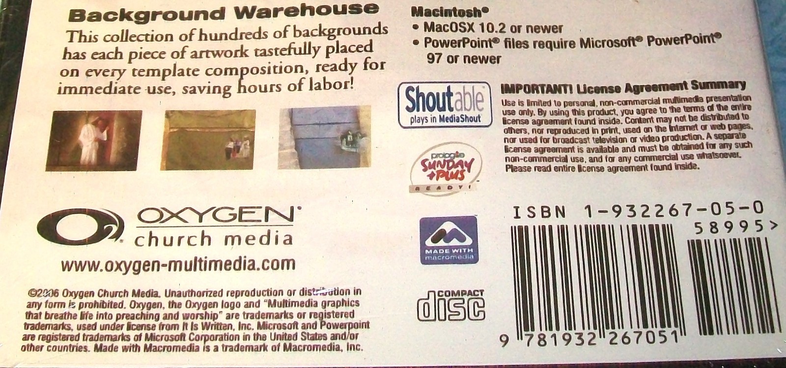 Oxygen: Multimedia Graphics - Volume 5 (CD-ROM, 2006) New Unopened!