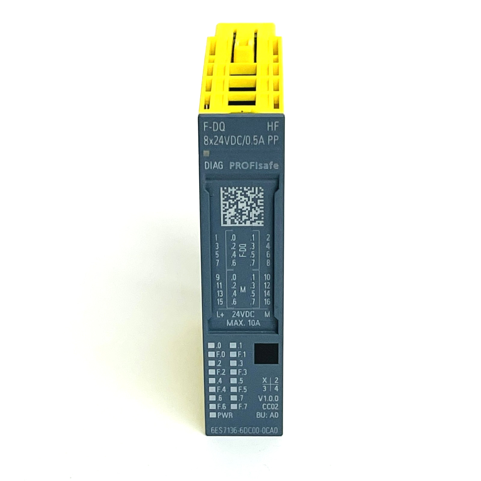 Used Siemens 6ES7136-6DC00-0CA0 Fail-safe Digital Electronic Output Module