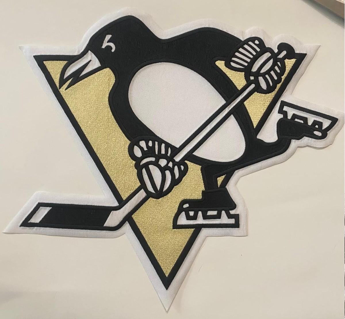 Penguins Large Front Crest Large Patch