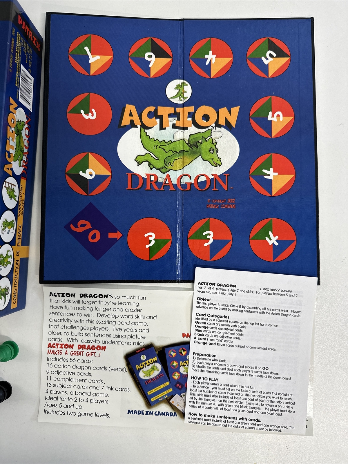 Patrix Sentence Construction Educational Game Action Dragon Construction Complet