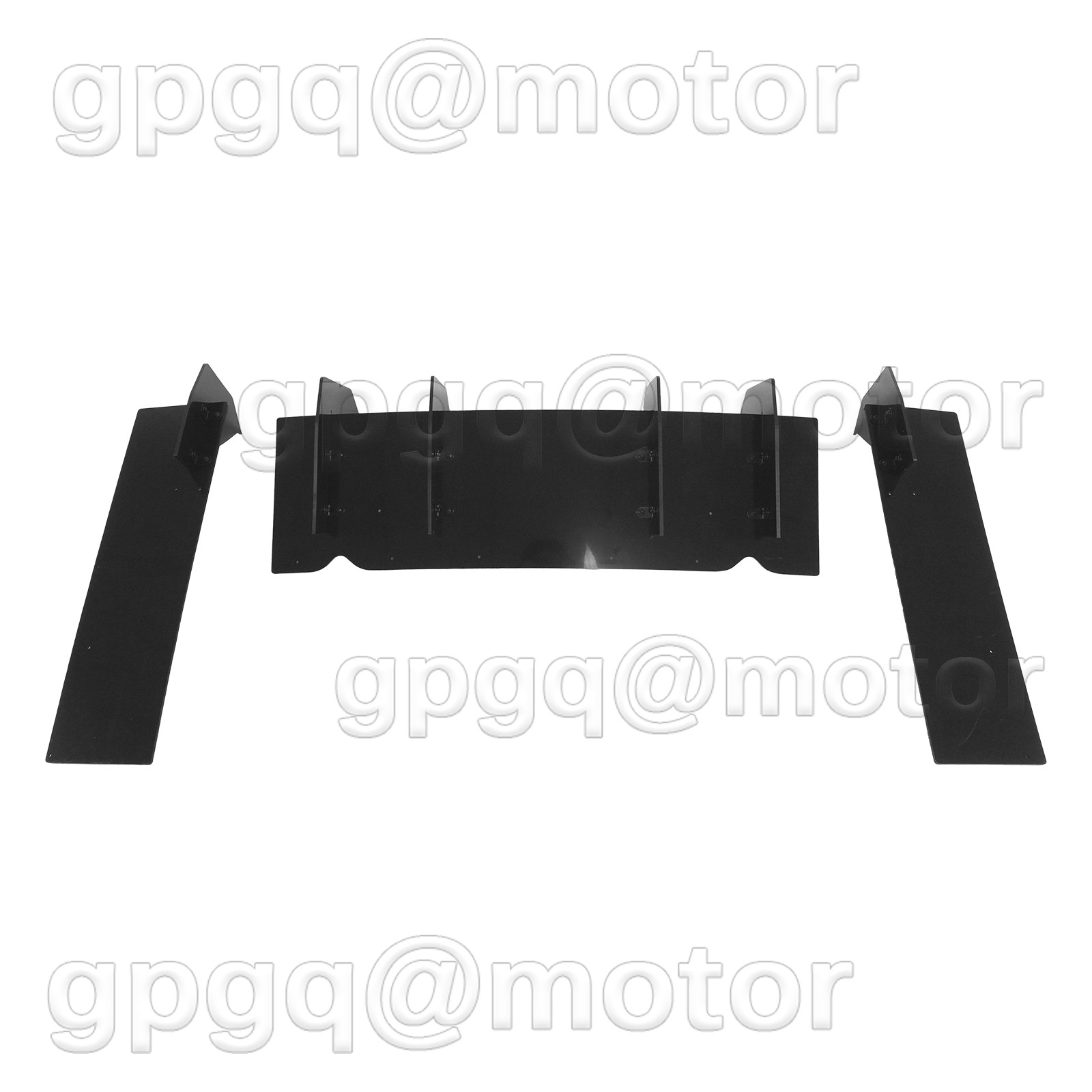 For Dodge Challenger SRT 2015-2023 V2 Style Rear Diffuser & Rear Side Splitters