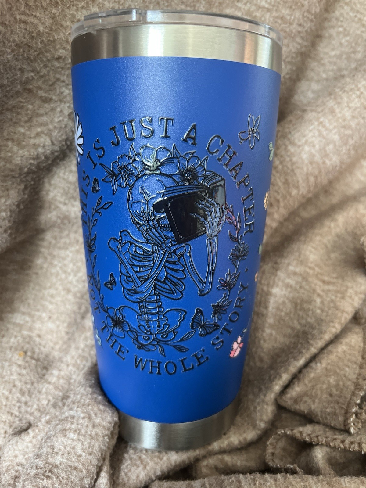 💙 “It’s Just a Chapter, Not the Whole Story” 20 oz Tumbler 💙